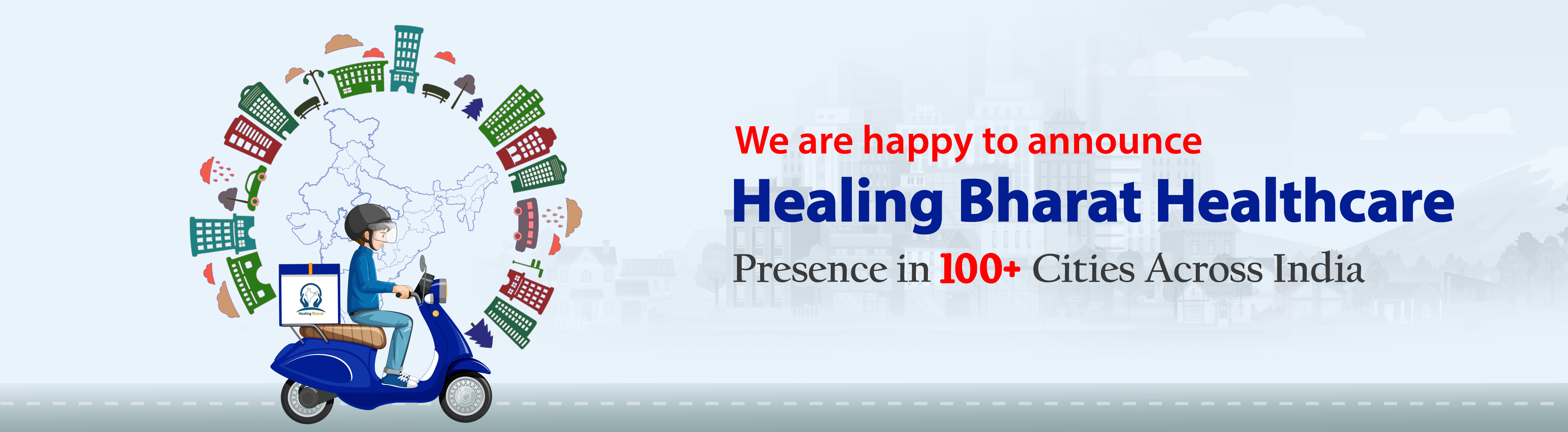 Healing Bharat - Banner